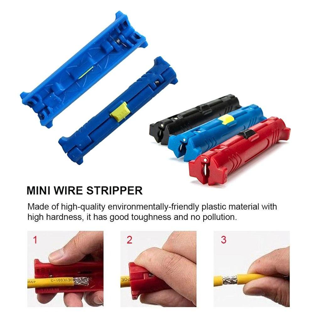 Populer 2PCS Pengupas Kabel Listrik Portable Pen Rotary Multi-Fungsi Stripping