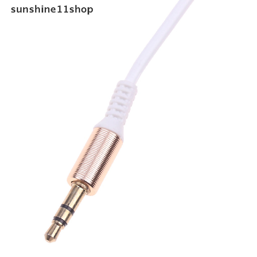 Sho Kabel Audio Pegas Mobil 3.5mm Kabel speaker Lapis Emas Untuk Headphone N