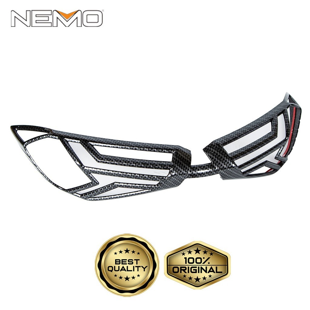 # Cover Lampu Stop Nmax 2020 Cover Lampu Belakang Nmax New 2020 Karbon Model Jaring Merk Nemo Original