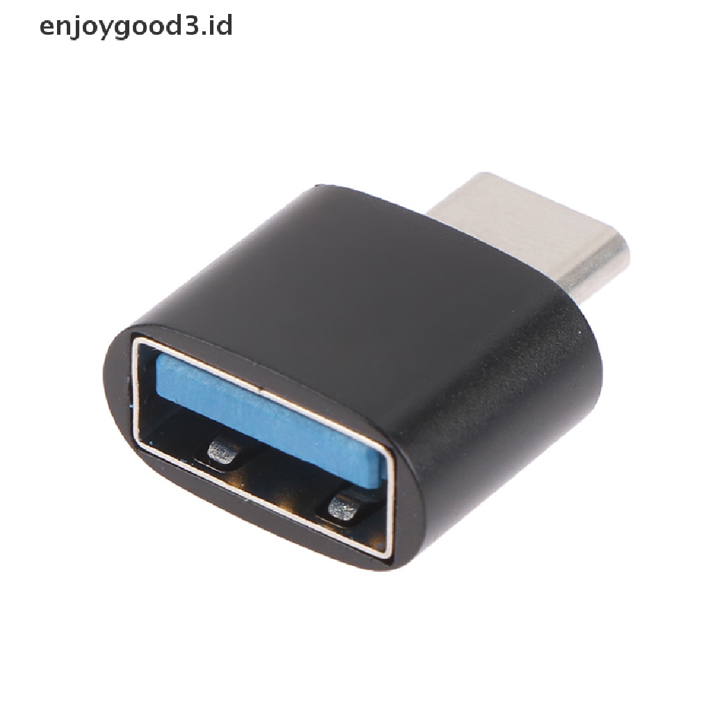 [Rready Stock] Adaptor Tipe-c Handphone U disk card reader usb2.0 Ke Tipe-c3.1 transfer data (ID)