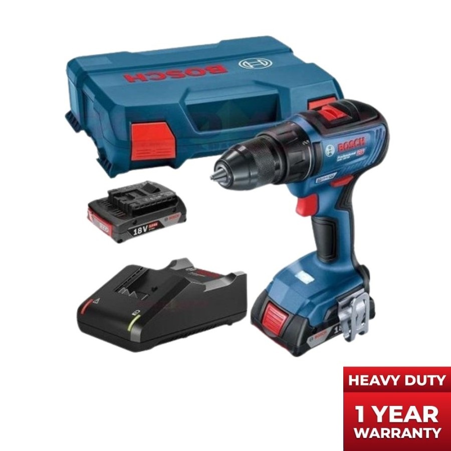 Bosch GSR 18V-50 - Mesin Bor Baterai Cordless Drill Brushless