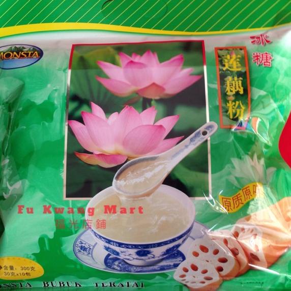 

✨TERBARU✨ Monsta Minuman Serbuk Bubuk Tepung Pati Akar Teratai instan 300 gram 