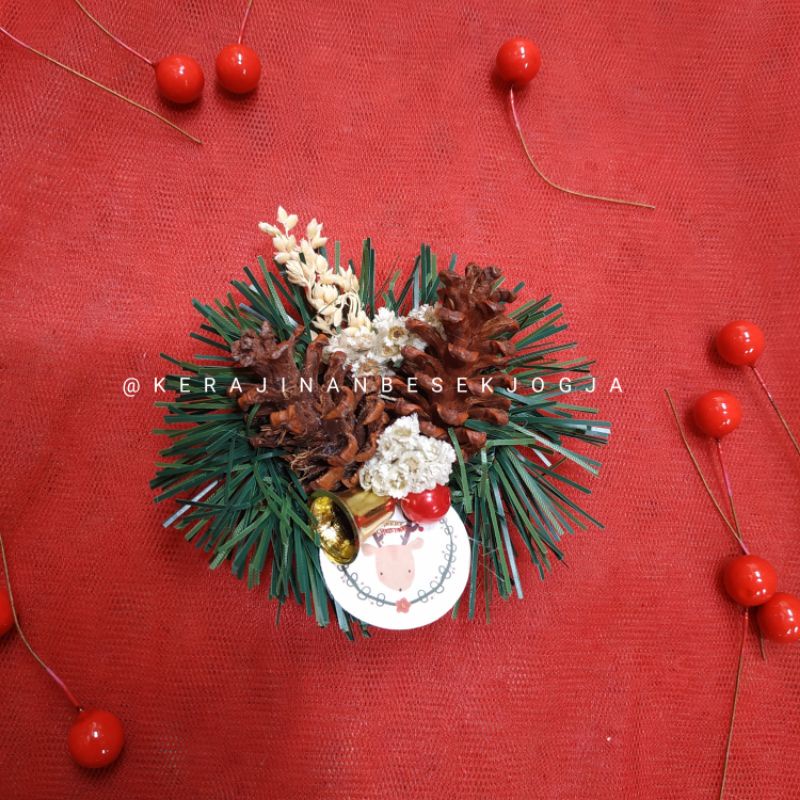 

( NATAL 2022 ) PROMO ASSESORIES NATAL PREMIUM / hiasan natal / hampers natal /besek natal /hantaran natal/ hiasan natal/ pernak pernik natal