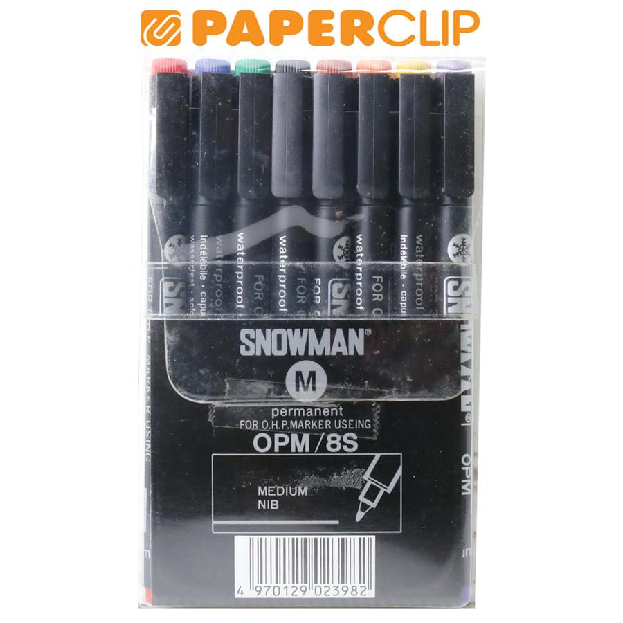 

BALLPOINT / PEN OHP SNOWMAN OPM-S8 PERMANENT