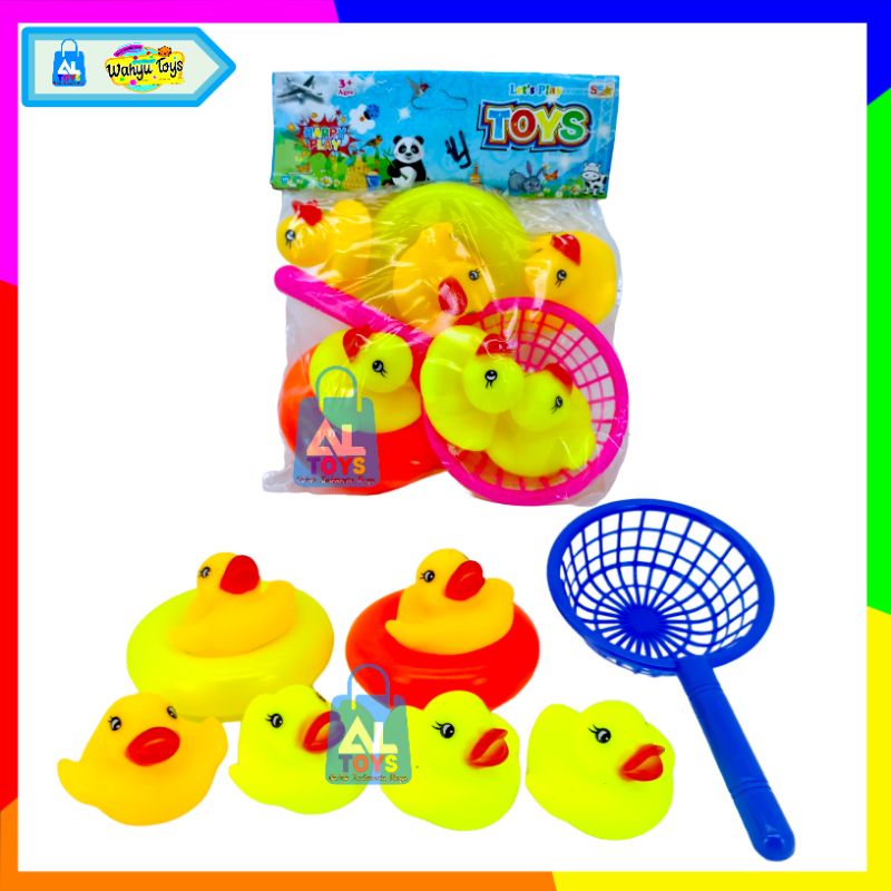 Mainan Baby Rattle Set Isi 6pcs Aneka Bentuk Bola Mainan Saat Mandi Cit Sensorik / Motorik Anak SS1571