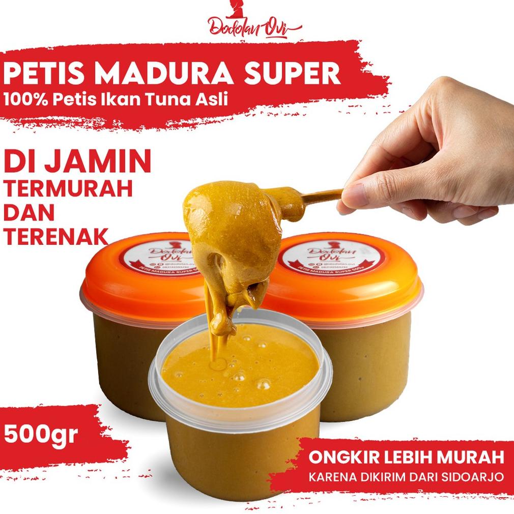 

TERBARU Petis madura asli 500gr Petis ikan tuna super 500gr