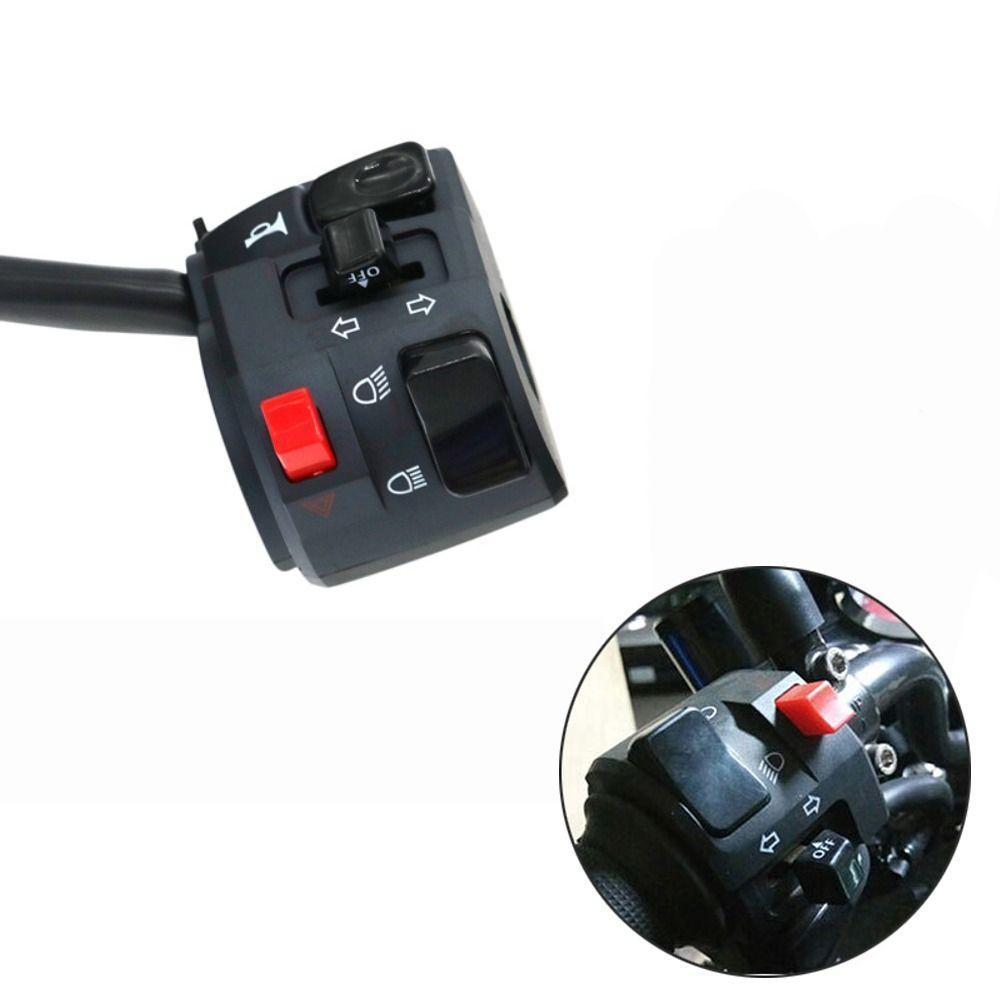 POPULAR Saklar Kombinasi Motor Aksesoris Praktis Horn Universal Saklar Indikator Lampu
