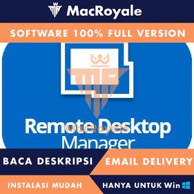 [Full Version] Remote Desktop Manager Enterprise Lifetime Garansi