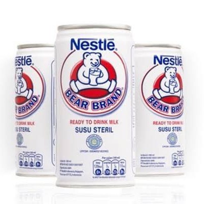 

SUSU BERUANG - Susu Steril Bear Brand kaleng 189ml