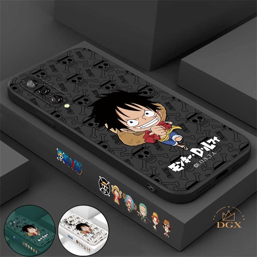 Huawei P30 Lite Nova 5T Nova 3i Nova 7i Y6P Y7A Y6 Pro Y7 Pro 2019 Y9S One Piece Luffy Casing Silikon Lembut DGX