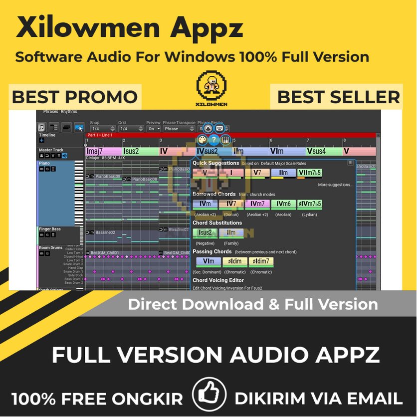 [Full Version] Music Developments Rapid Composer 4 Pro Lifetime Audio Software WIN OS