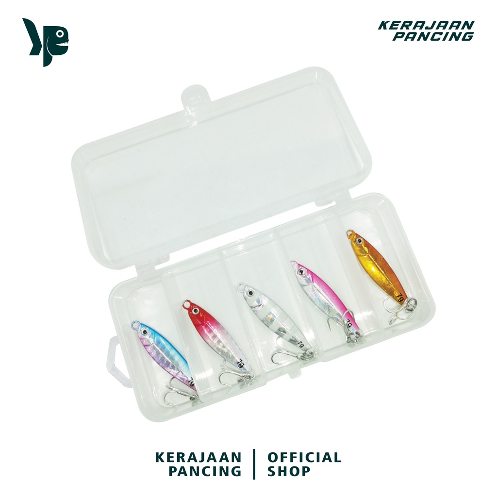 KERAJAAN PANCING - Kotak  Umpan Pancing  Smal/Kecil  Kotak Umpan  Wadah Ukuran Kecil / Small