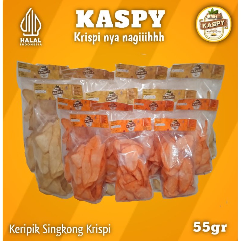 

KASPY Keripik singkong krispy 55gram snack renyah cemilan keripik renyah pedas manis asin gurih 55gr snack grosir rencengan 1BAL keripik singkong renyah 1BAL snack murah grosiran keripik pedas terlaris snack rencengan pedas