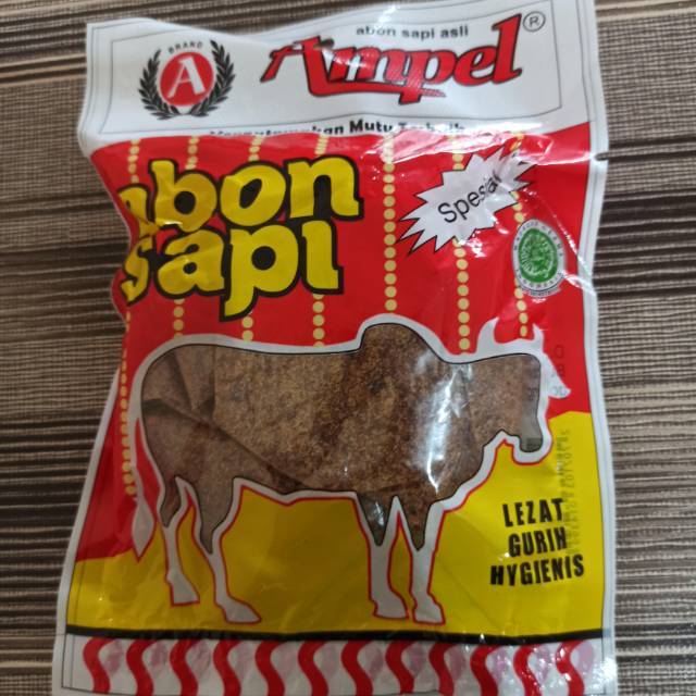 

Abon Sapi Asli Ampel 100 gr