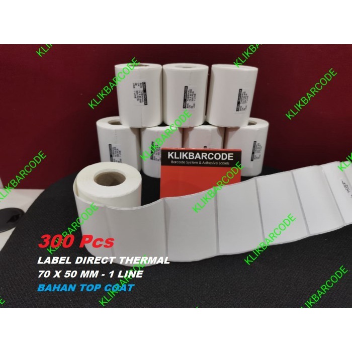 

label xprinter 360 420 490 - direct thermal - 7 x 5 cm - top coat -300