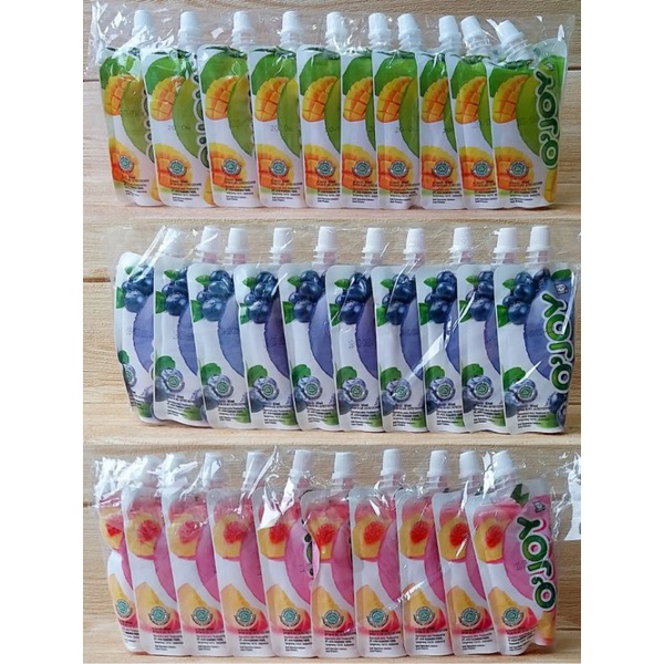 ✔MURAH O'Joy Jelly 85ml isi 10pcs / Minuman Jelly Rasa Buah / O joy Jelly