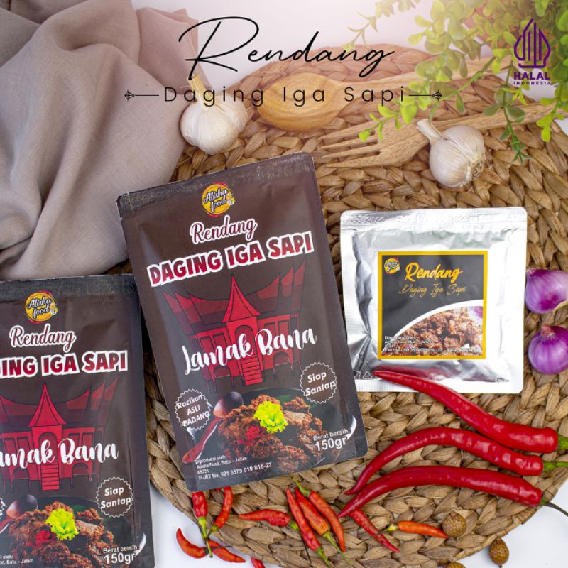 

RENDANG DAGING IGA SAPI 50 Gr