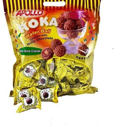 

☼ Terlaris Apollo Roka Coklat isi 50 pcs Roka Bola Cokelat ♪