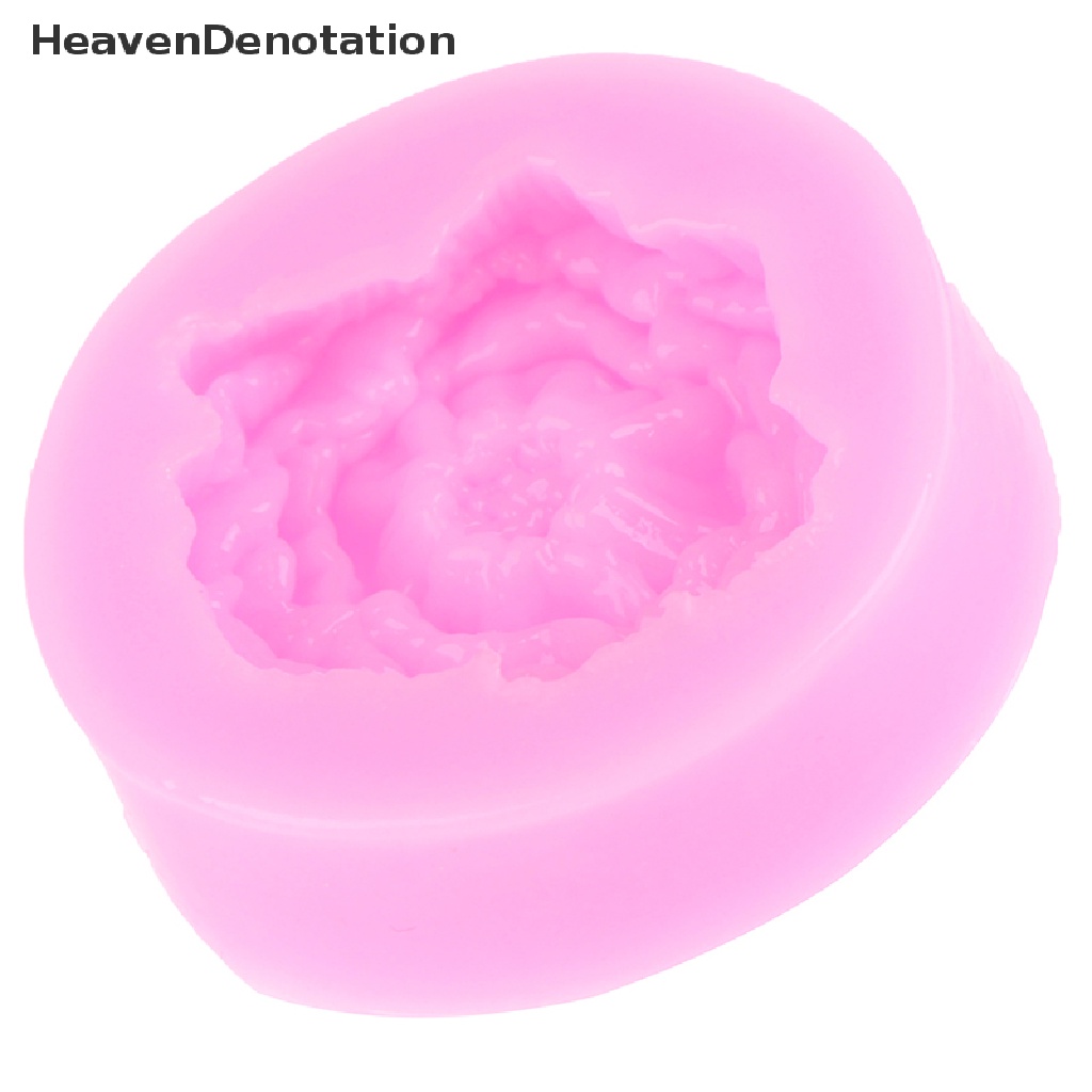[HeavenDenotation] Cetakan Silikon Fondant Berbentuk Bunga DIY Kue West Point Baking Decorag Mold HDV