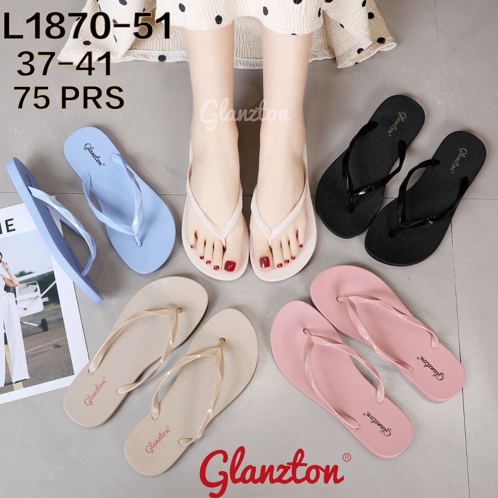 Sandal Japit Jelly Wanita Wonderly Sendal Cewek Mutiara Polos Alas Karet Nyaman Verotino