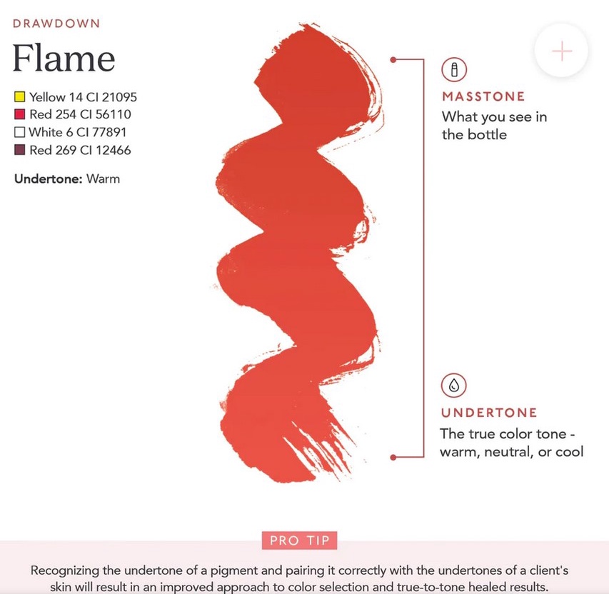 Tina Davies FLAME sulam bibir USA ORIGINAL 15ML