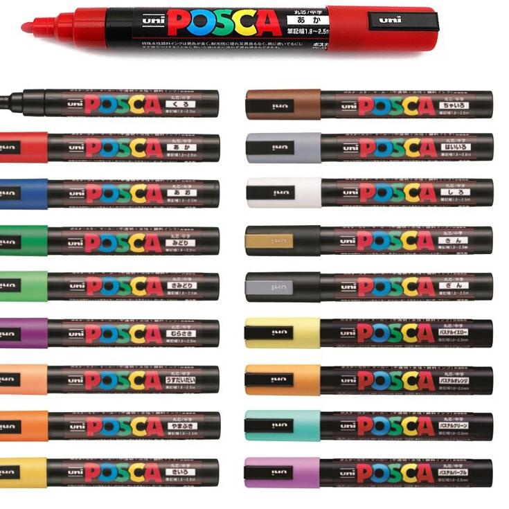 

Grosir Terbaik Uni POSCA PC-5M Marker Pen - Medium Tip Part 2