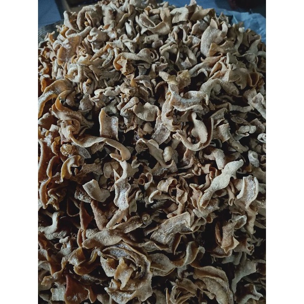 

Piscoklegit_ Keripik Usus Ayam Tanpa Tepung 150Gr Cemilan Kripik Siap Makan Rasa Gurih Renyah