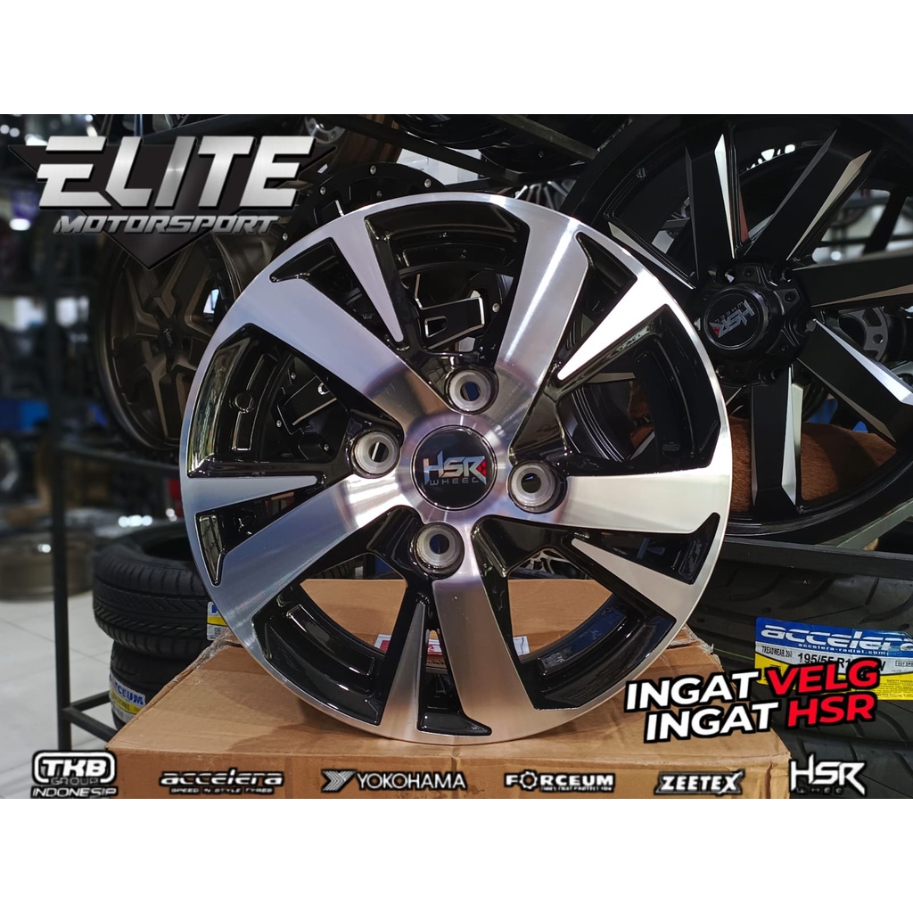 Velg Standar Mobil Avanza Xenia HSR MARORE Ring 14 Lebar 5 Lubang 4 Pcd 114.3