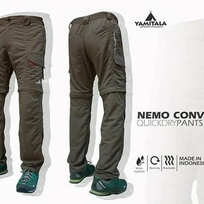 CELANA PANJANG NEMO CONV TRAIL/CELANA NAIK GUNUNG/CELANA QUICK DRAIY