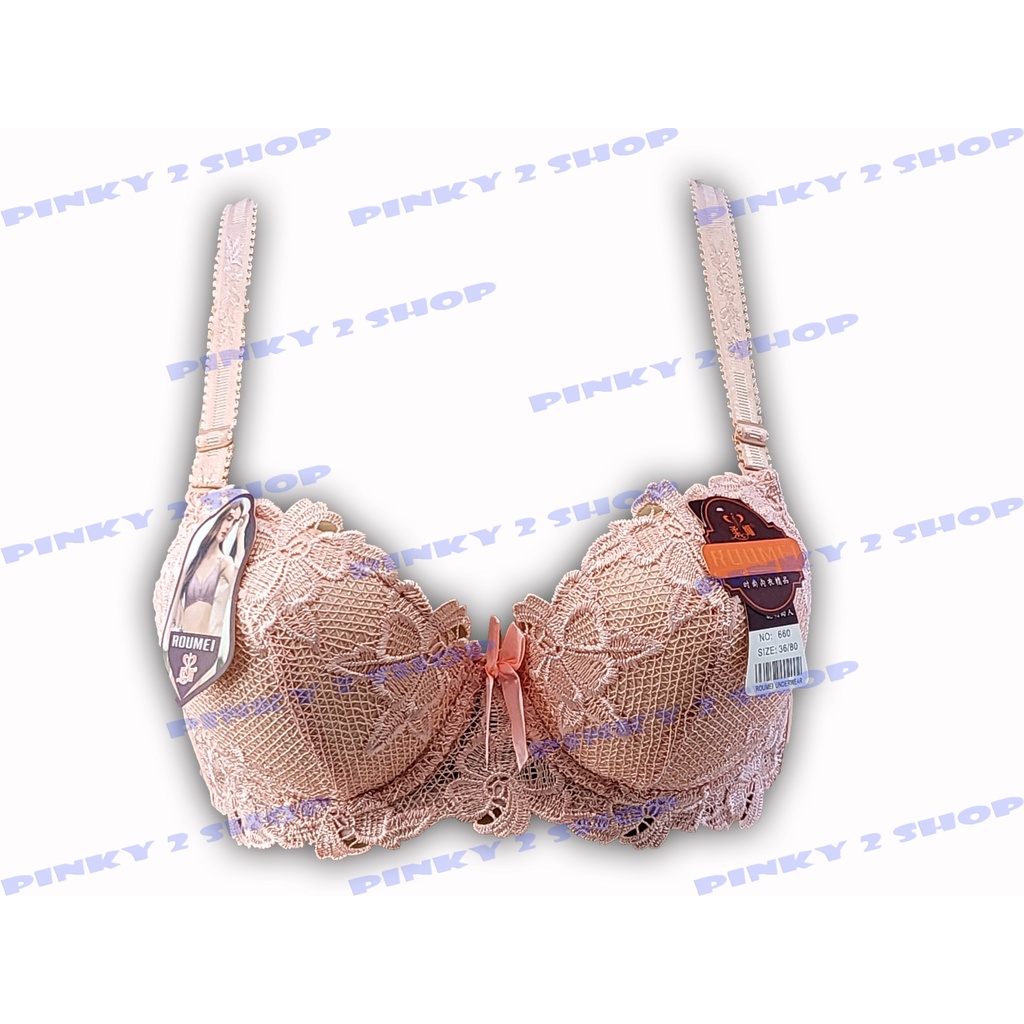 BRA BRUKAT IMPORT KAWAT BUSA TEBAL SIZE 36 - 42