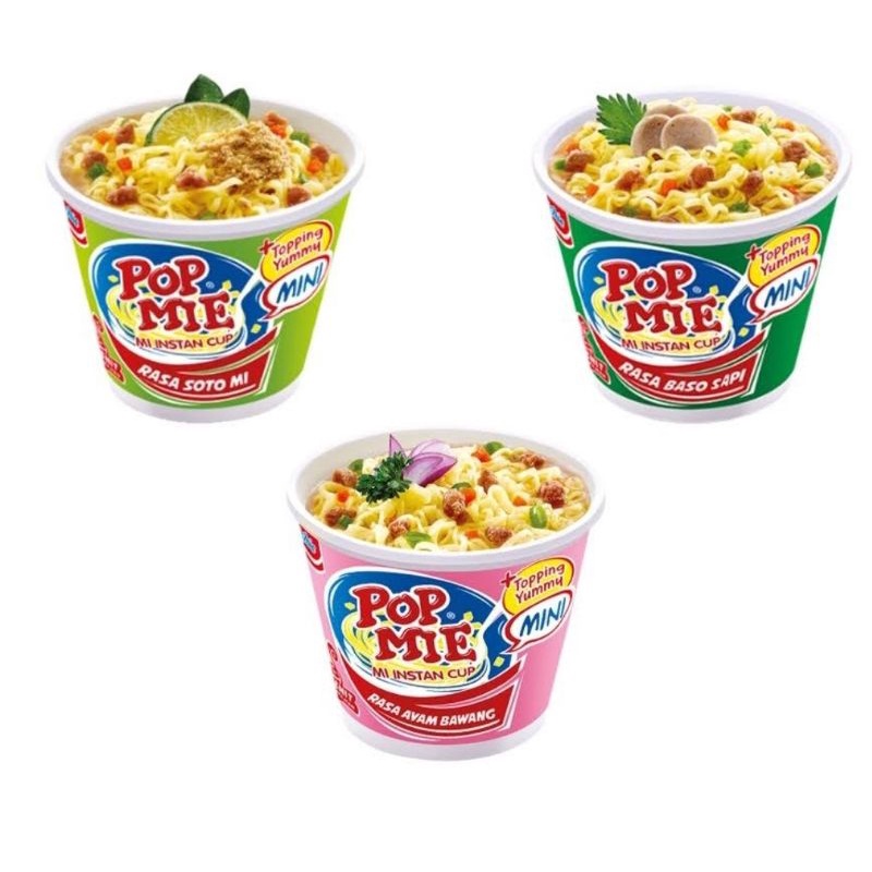 

Indomie POP MIE MINI (3 varian)
