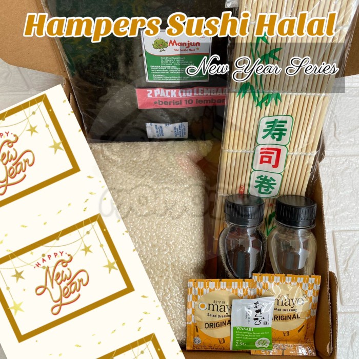 

(COD) PROMO Hampers Lebaran Paket Sushi Halal Set Komplit Lengkap - Hampers Sushi