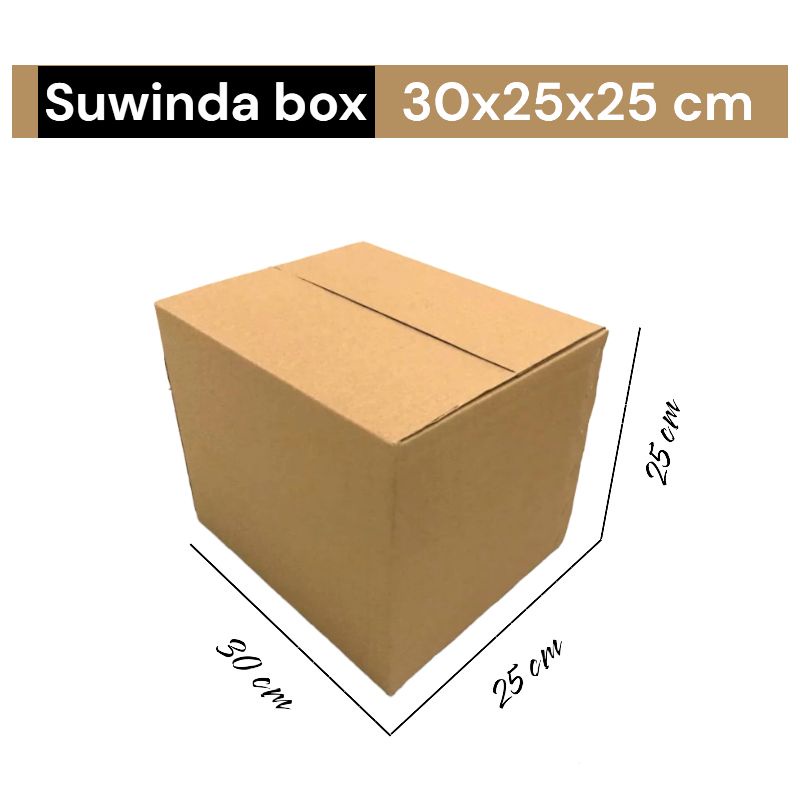 

Kardus karton uk. 30x25x25 cm Kotak Box ST untuk packing Souvenir -dll