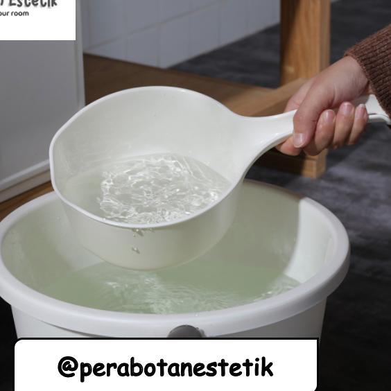 ☏ Ember IUIGA / Ember Putih IUIGA / Ember Putih / Ember Estetik / Ember Putih Minimalis Monokrom Aes