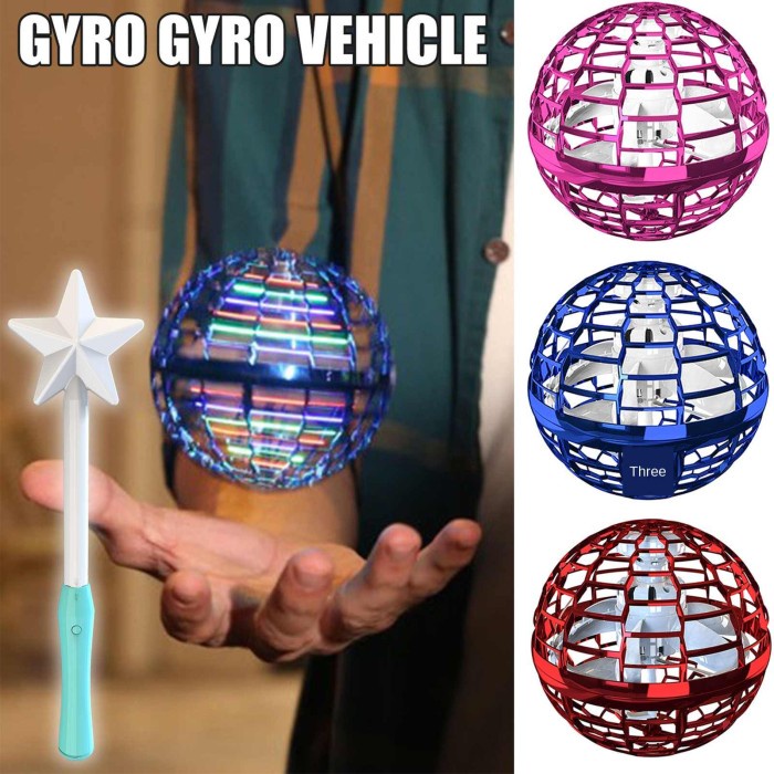 Terlaris Mainan Drone Helikopter Ufo Flynova Pro Spinner/Bola Drone Ufo Terbang