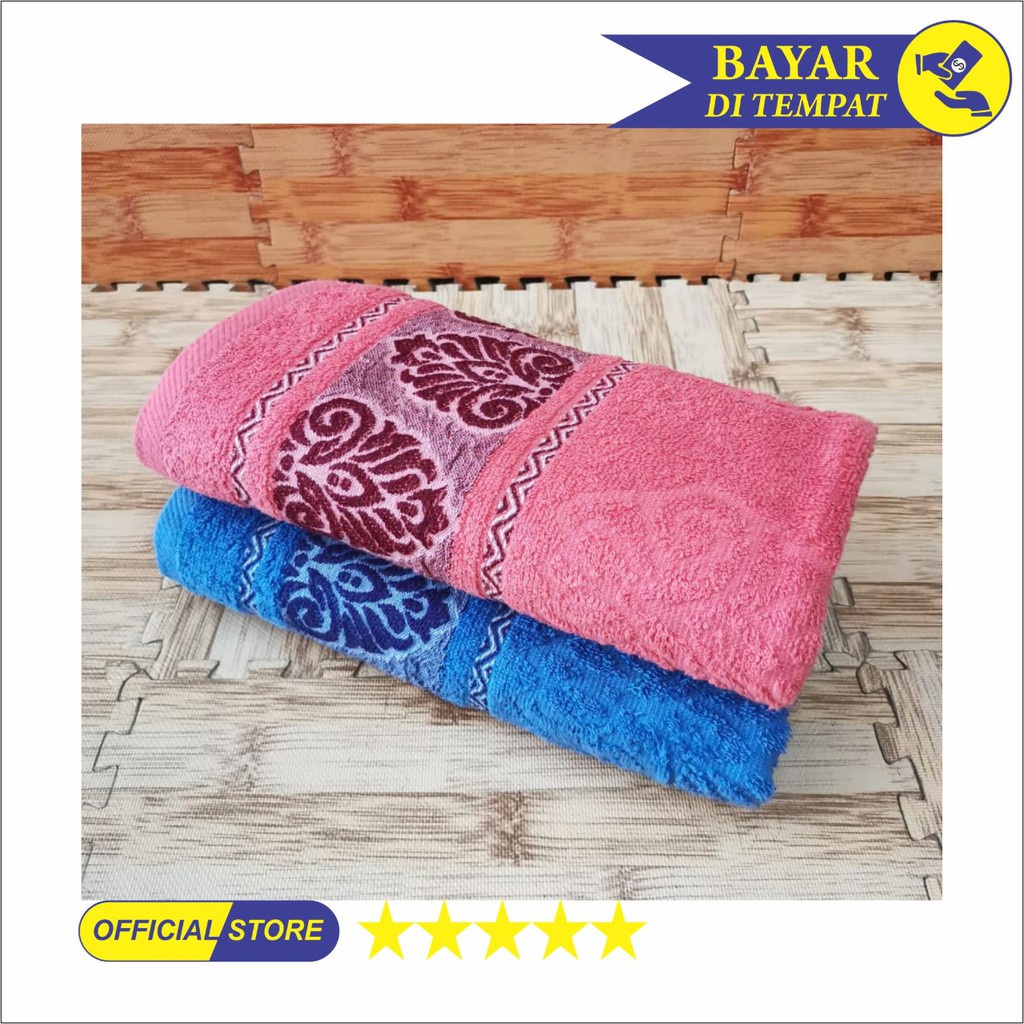 Handuk Anak LOVELY TERRY 100 x 50 cm Motif Polos / Perlengkapan Mandi Bayi Kecil - sckmenwear GROSIR