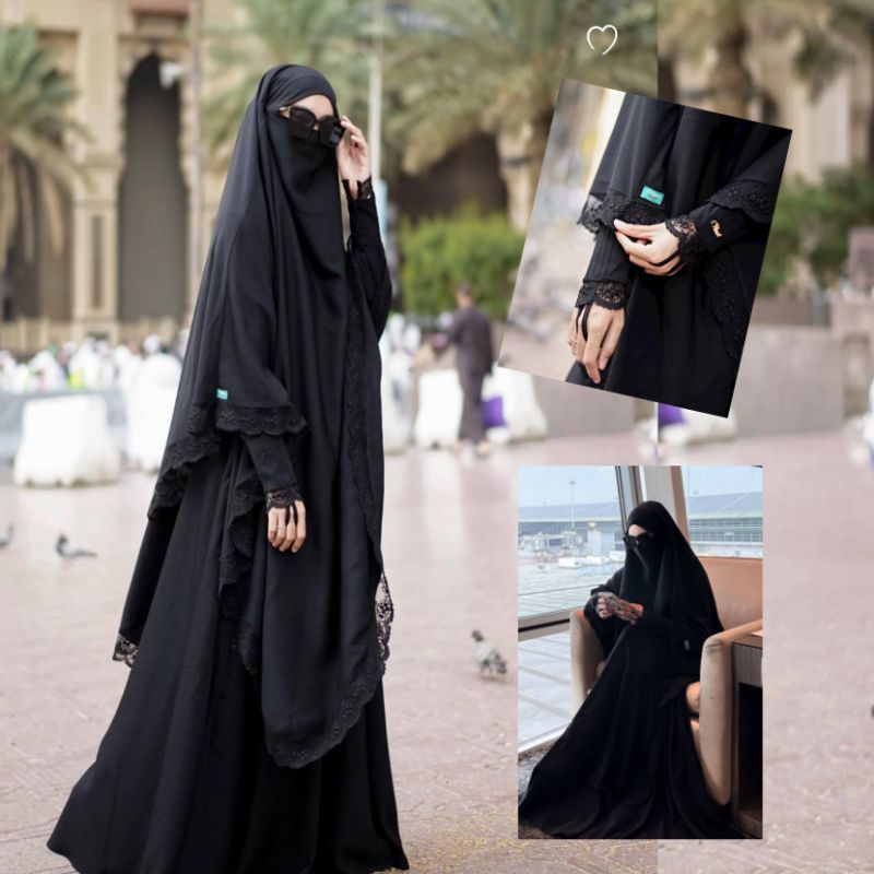 Ameera Series Set Gamis Cadar By Mahira Indonesia