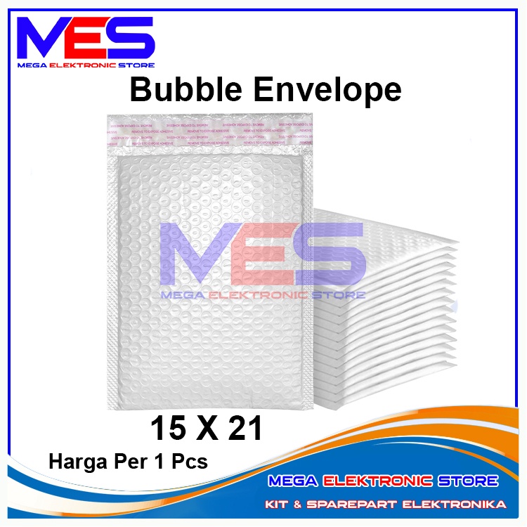 

AMPLOP BUBBLE MAILER BUBBLE WRAP ENVELOPE 21x15 cm