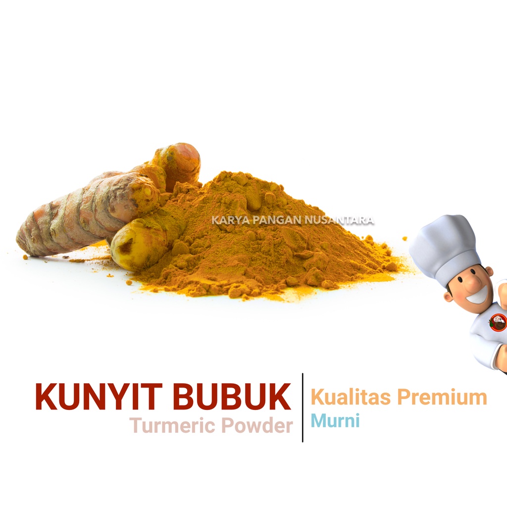 

KUNYIT BUBUK 500 GRAM KUNIR KUNING KUALITAS SUPER KUNIR 500 GRAM