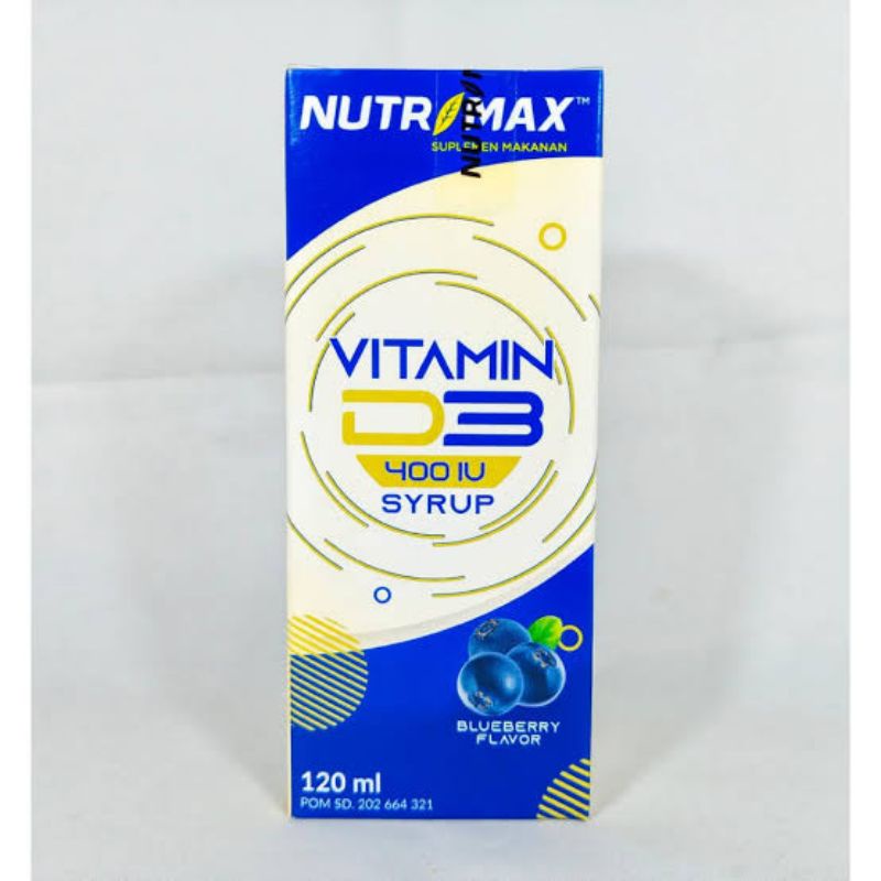 Nutrimax Vitamin D3 400 IU Syrup