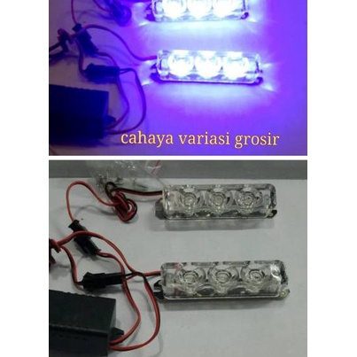 Lampu LED  3mata  universal motor mobil