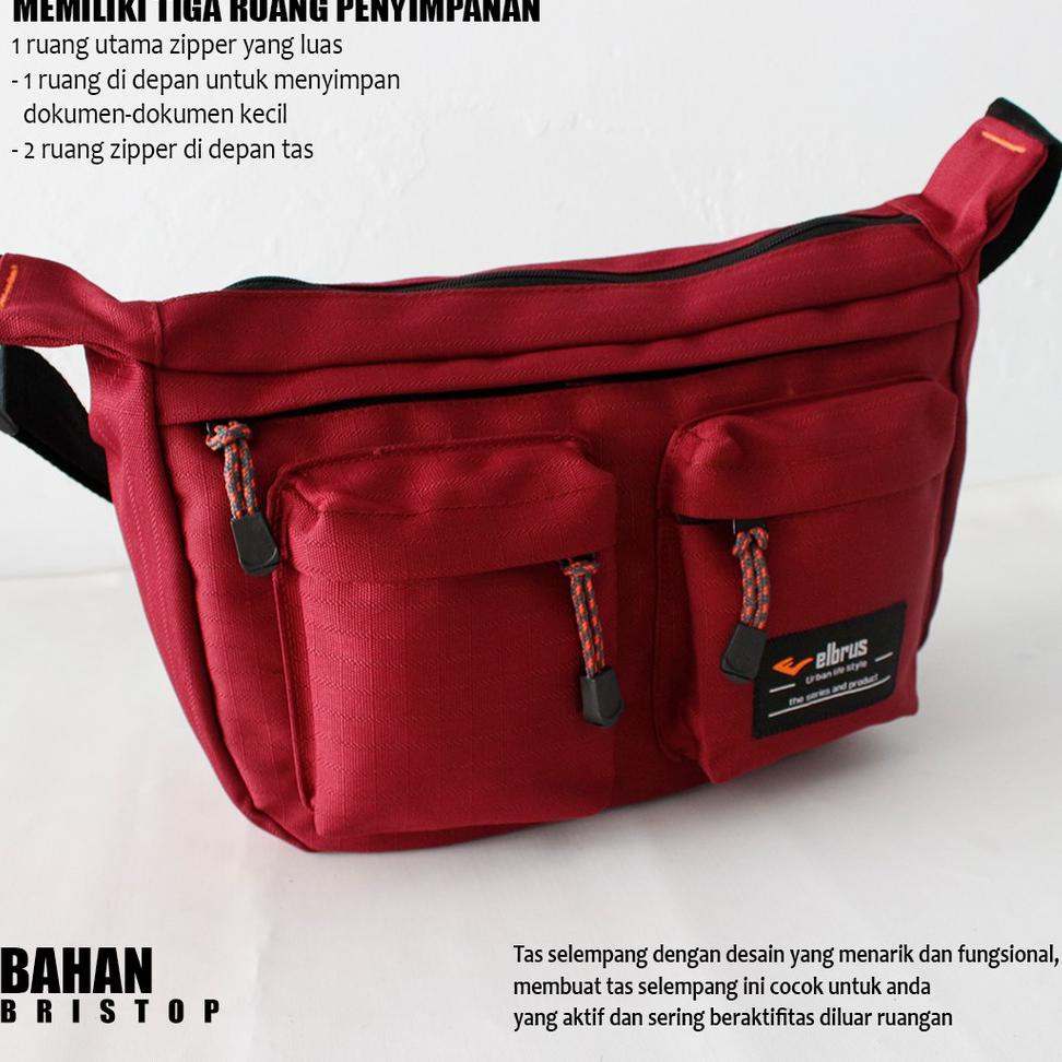 Best Seller Tas Selempang Pria / Tas Fashion Pria Elbrus 002