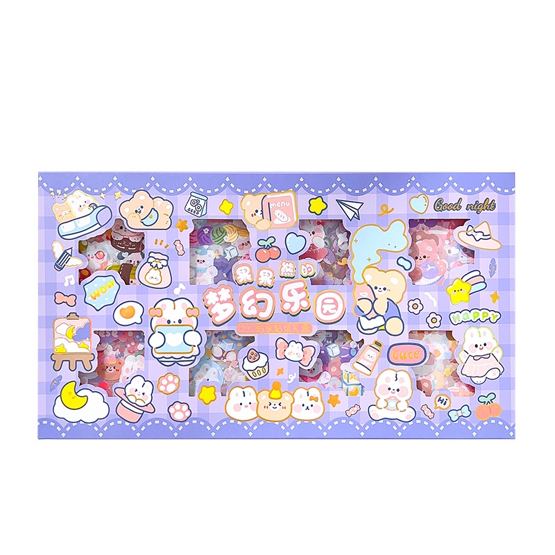 

Isi 200 Lembar Sticker Deco Aesthetic Lucu Momo Stiker Anti Air Tumblr DIY Hp Stiker Motif Kartun