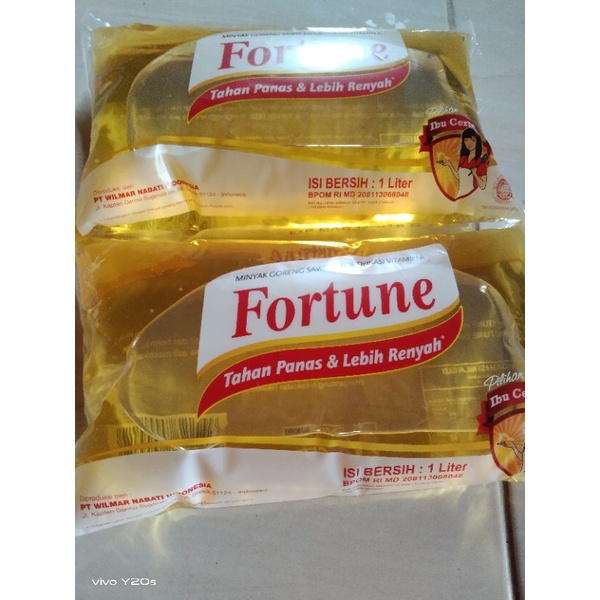 

minyak fortun 1liter paling murah