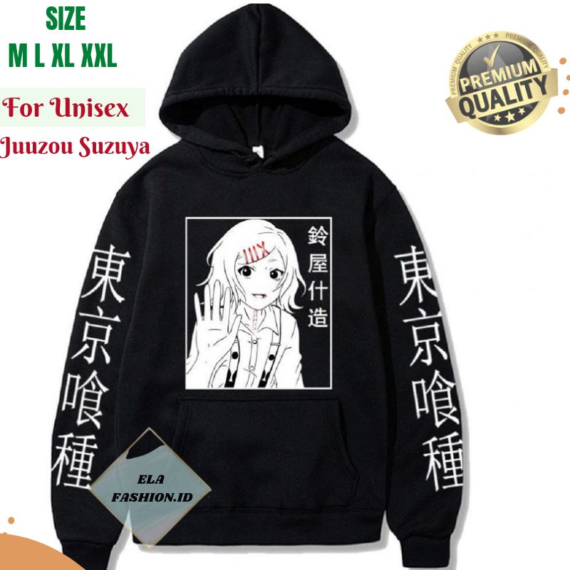 Juuzou Suzuya Anime  Hoodie Tokyo Ghoul Kaneki Hodie Estetik Kawaii