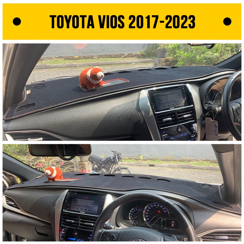 BELI 1 DAPAT 4 | Cover Dashboard Mobil SEDAN TOYOTA NEW VIOS  GEN 4 2017-2023 Pelindung Dasbor - Ala