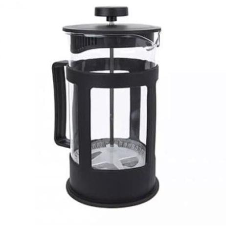 ➪ Coffee Plunger 600ml French Press 600ml Tutup Plastik / Saringan Kopi ♠