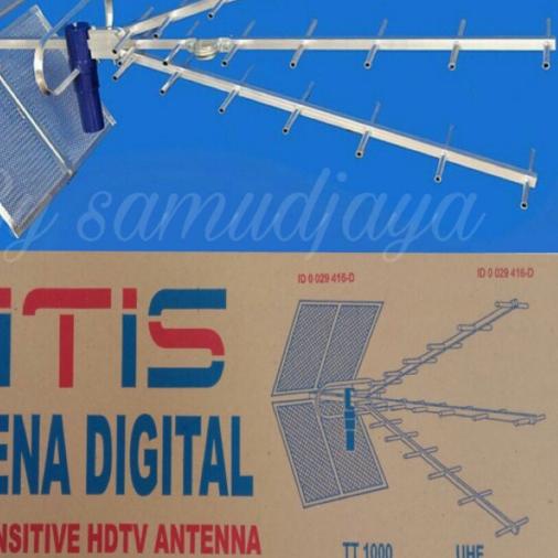 ❃ Antena tv digital / antena tv  titis tt1000 / antena luar outdoor uhf, Hdtv tanpa kabel ▲