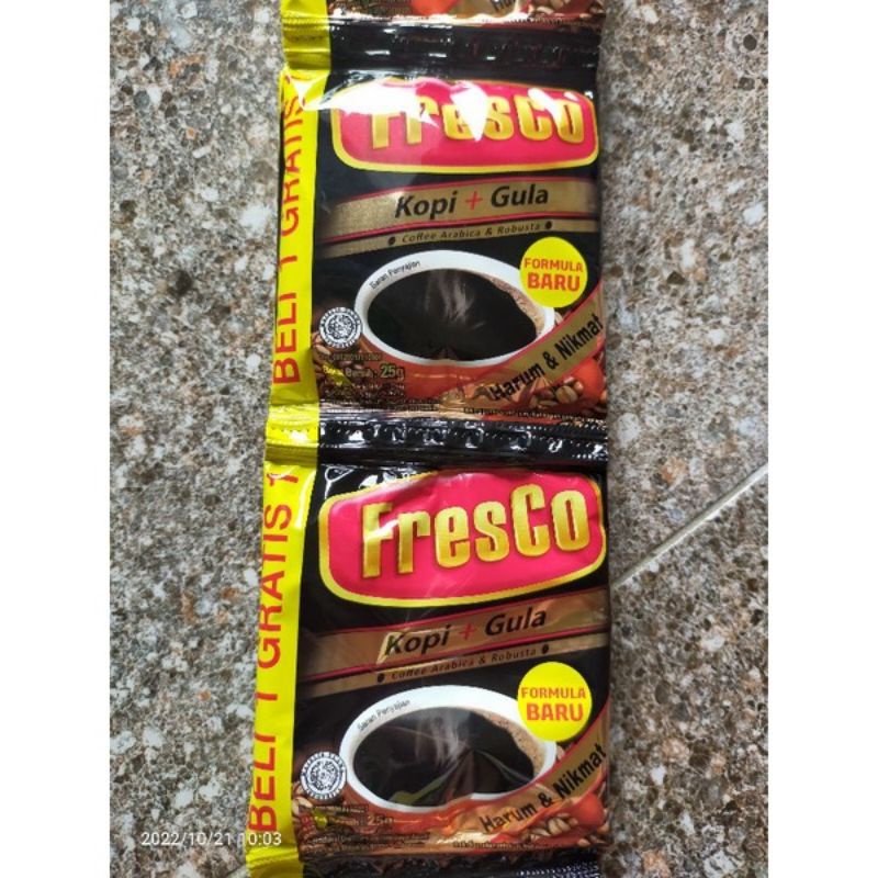 fresco kopi gula renteng isi 20sachet