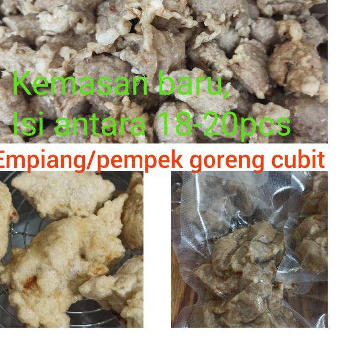 

☋ Pempek goreng/Empiang cubit ikan tenggiri isi 18/20pcs vacuum ☋